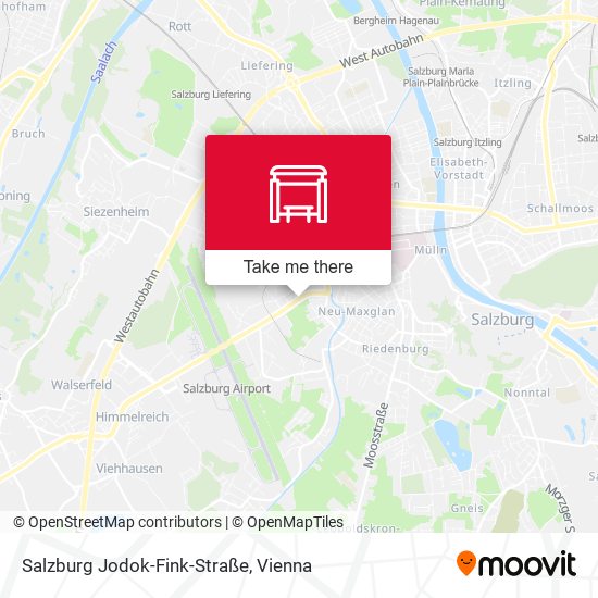 Salzburg Jodok-Fink-Straße map