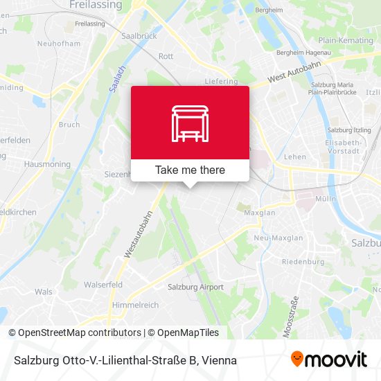 Salzburg Otto-V.-Lilienthal-Straße B map