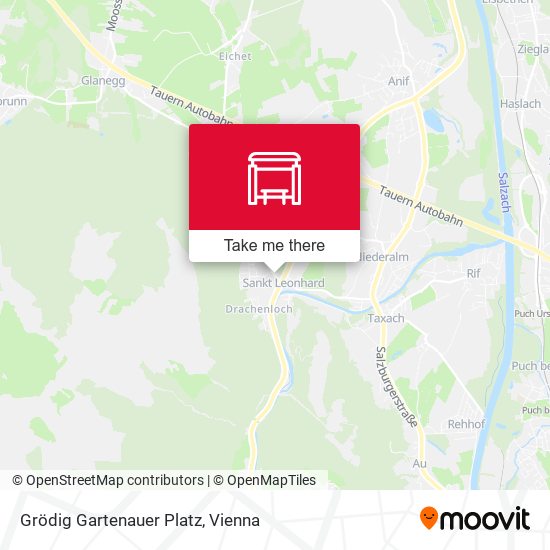 Grödig Gartenauer Platz map