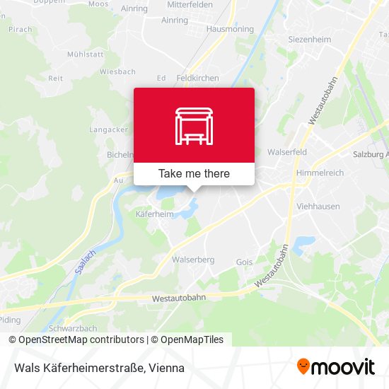 Wals Käferheimerstraße map