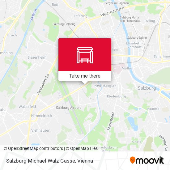 Salzburg Michael-Walz-Gasse map