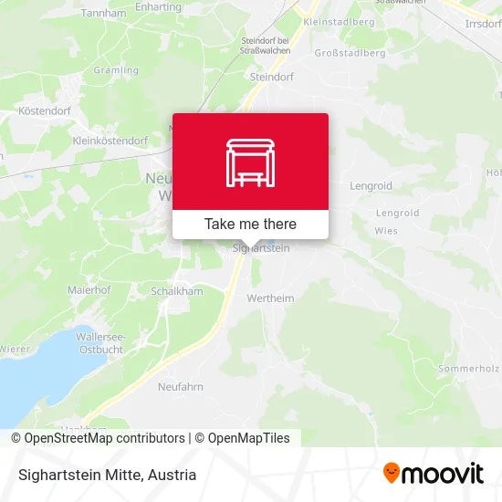 Sighartstein Mitte map