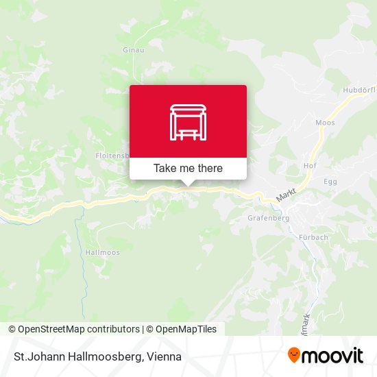 St.Johann Hallmoosberg map