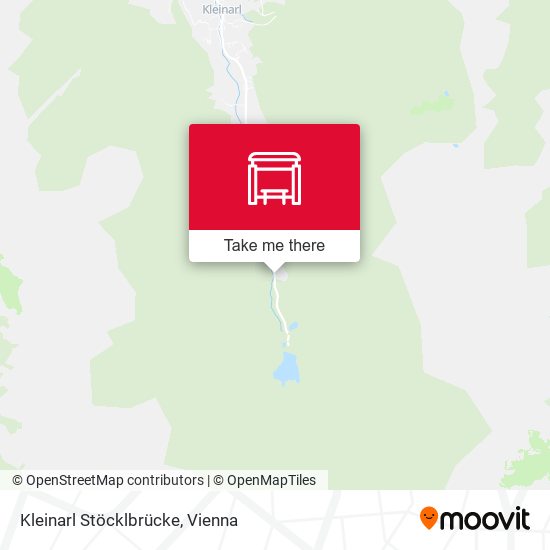 Kleinarl Stöcklbrücke map