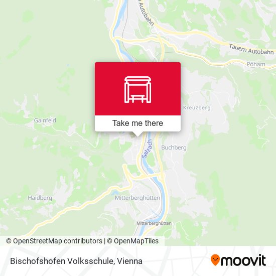 Bischofshofen Volksschule map