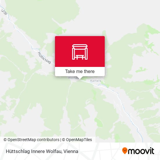 Hüttschlag Innere Wolfau map