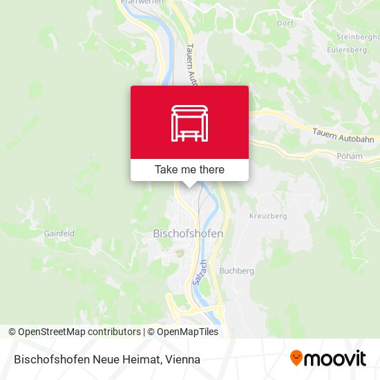 Bischofshofen Neue Heimat map
