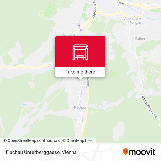 Flachau Unterberggasse map