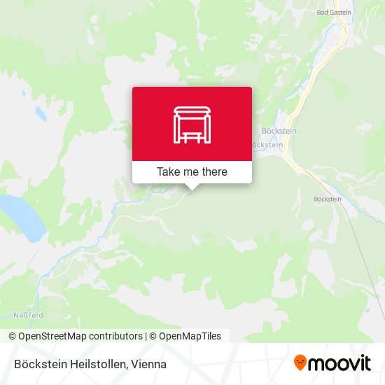 Böckstein Heilstollen map