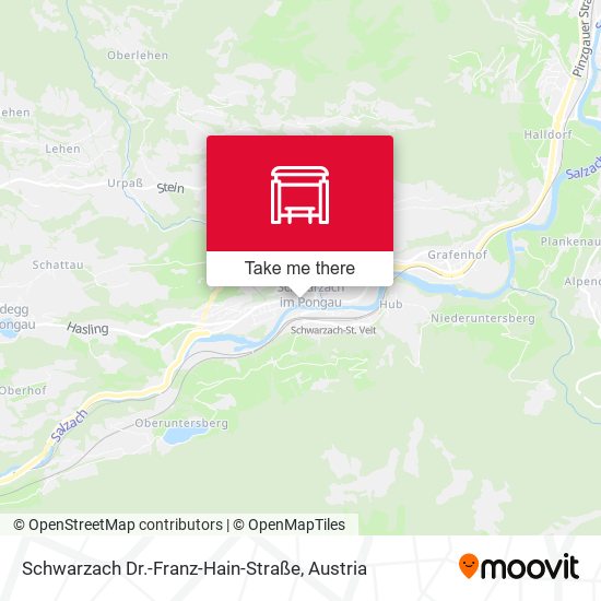 Schwarzach Dr.-Franz-Hain-Straße map