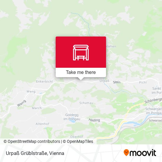 Urpaß Grüblstraße map