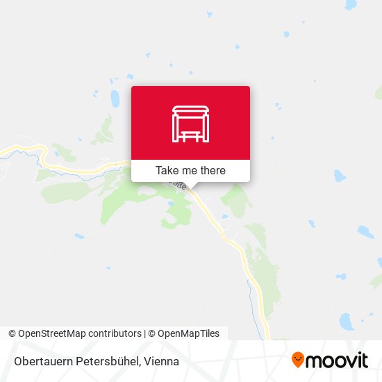 Obertauern Petersbühel map