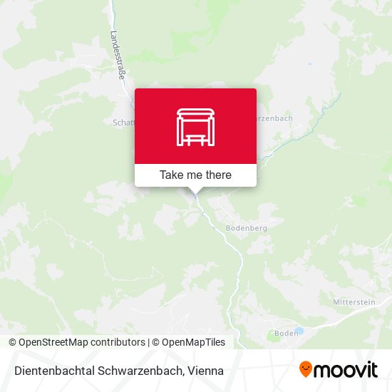 Dientenbachtal Schwarzenbach map