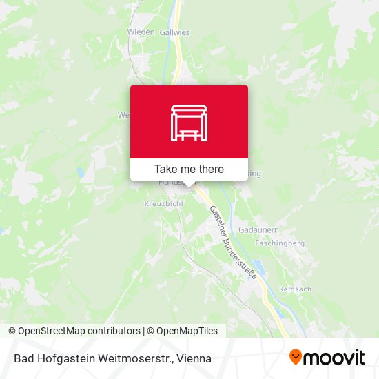 Bad Hofgastein Weitmoserstr. map