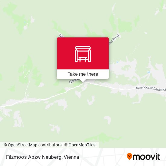 Filzmoos Abzw Neuberg map