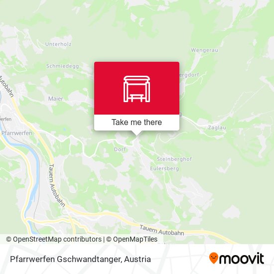 Pfarrwerfen Gschwandtanger map