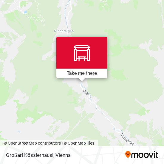 Großarl Kösslerhäusl map