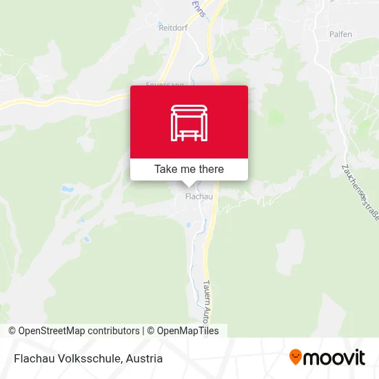 Flachau Volksschule map