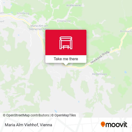 Maria Alm Viehhof map