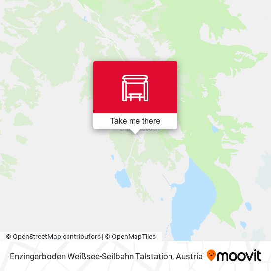Enzingerboden Weißsee-Seilbahn Talstation map