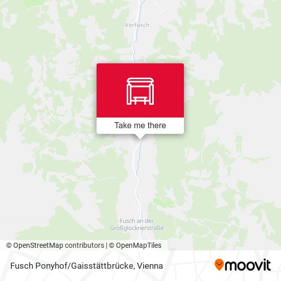 Fusch Ponyhof/Gaisstättbrücke map