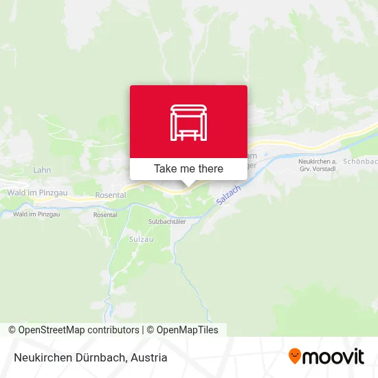 Neukirchen Dürnbach map