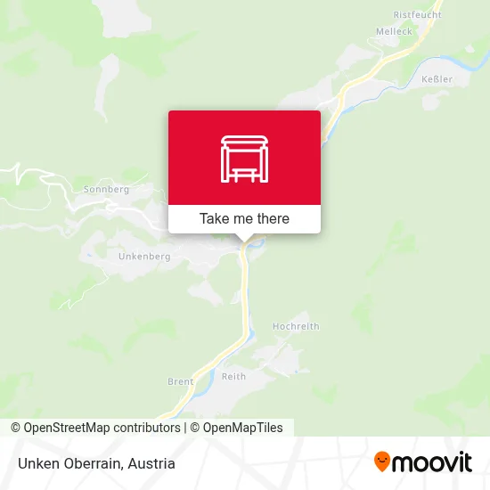 Unken Oberrain map