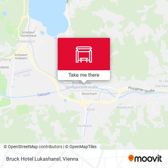 Bruck Hotel Lukashansl map