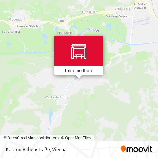 Kaprun Achenstraße map
