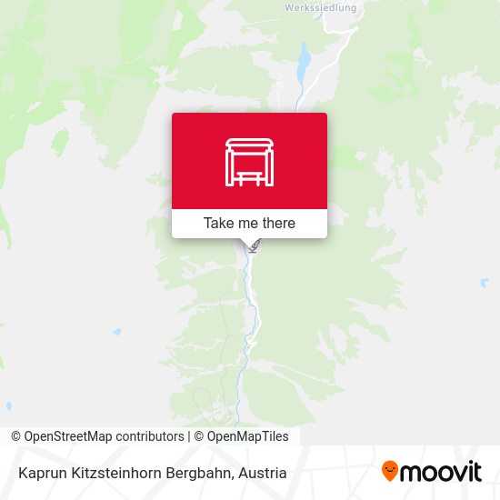 Kaprun Kitzsteinhorn Bergbahn map