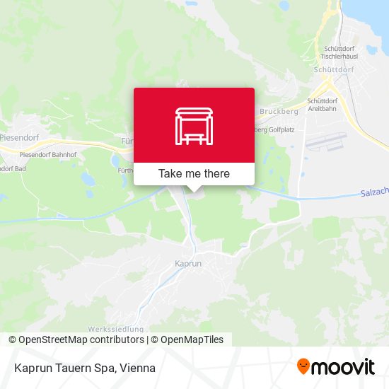 Kaprun Tauern Spa map