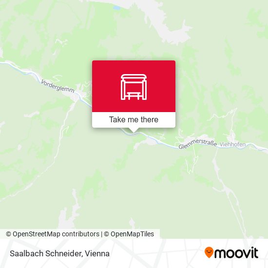 Saalbach Schneider map