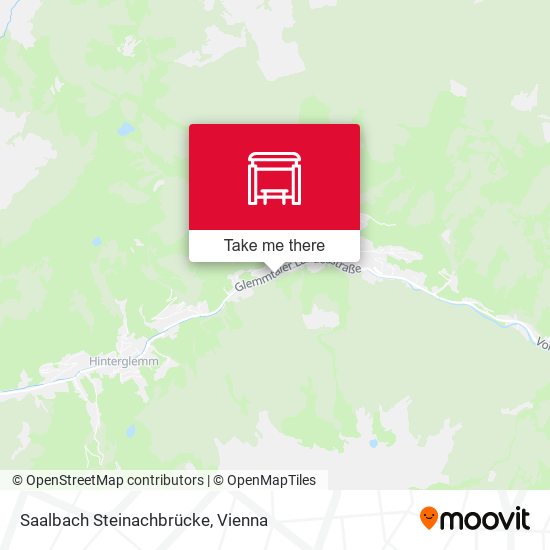 Saalbach Steinachbrücke map