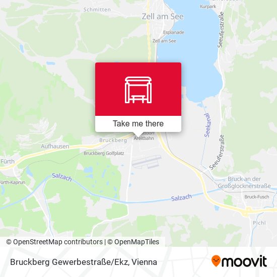 Bruckberg Gewerbestraße/Ekz map