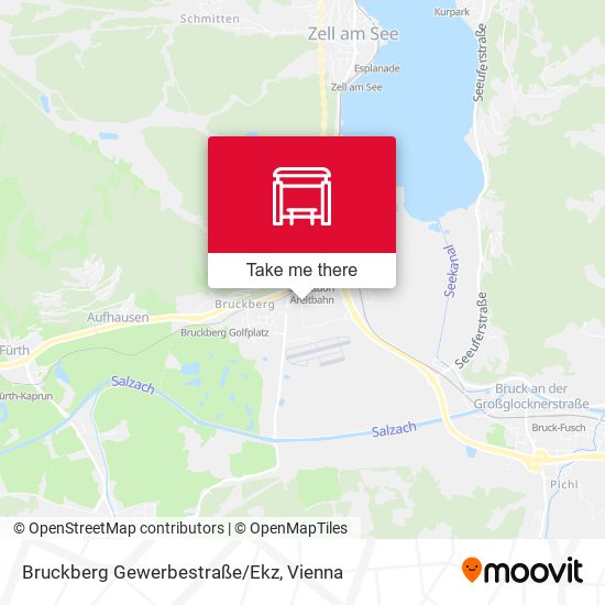 Bruckberg Gewerbestraße/Ekz map