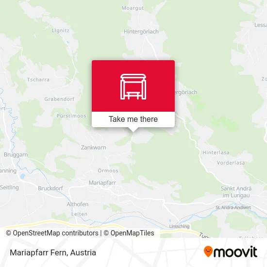 Mariapfarr Fern map