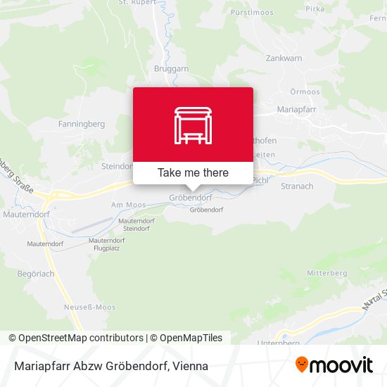 Mariapfarr Abzw Gröbendorf map