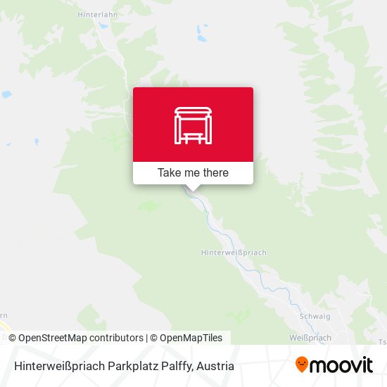 Hinterweißpriach Parkplatz Palffy map