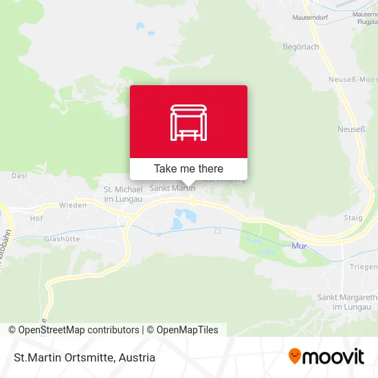 St.Martin Ortsmitte map