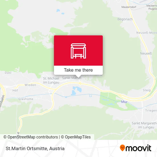 St.Martin Ortsmitte map