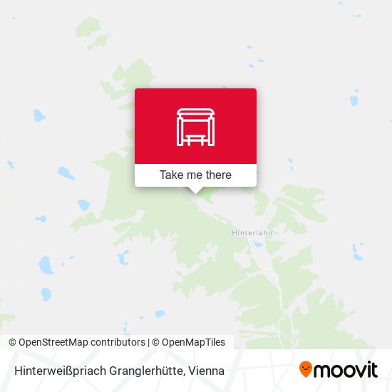 Hinterweißpriach Granglerhütte map