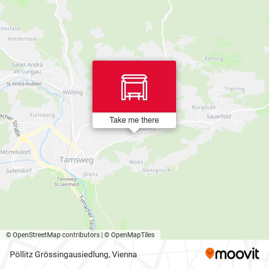 Pöllitz Grössingausiedlung map