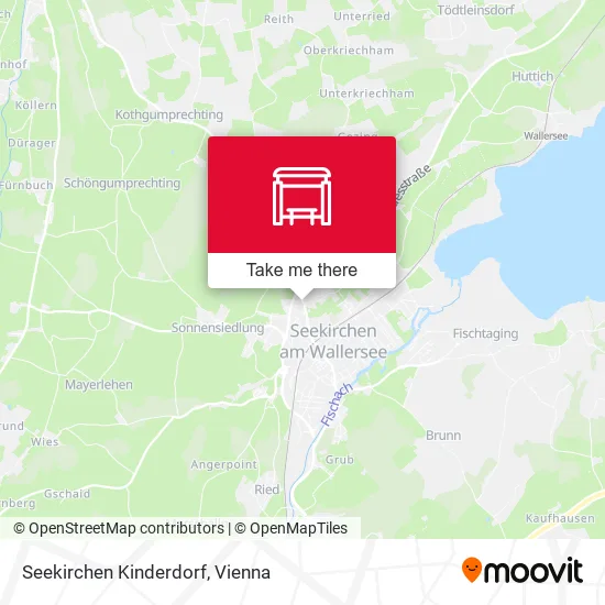 Seekirchen Kinderdorf map