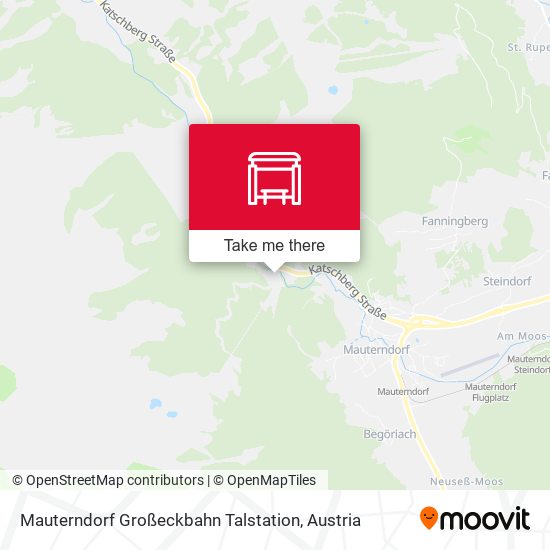 Mauterndorf Großeckbahn Talstation map