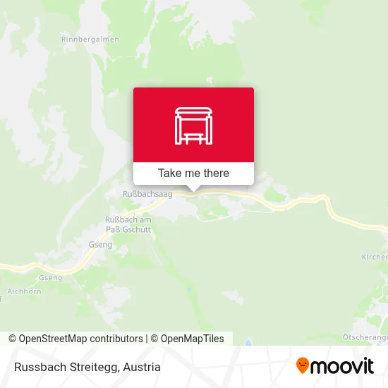 Russbach Streitegg map