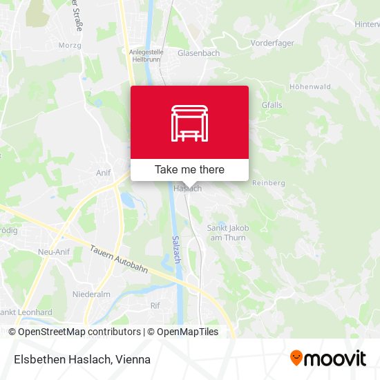 Elsbethen Haslach map