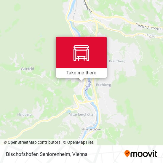 Bischofshofen Seniorenheim map