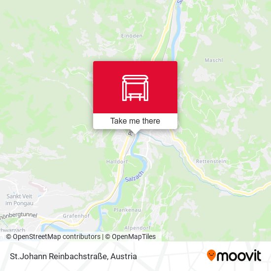 St.Johann Reinbachstraße map