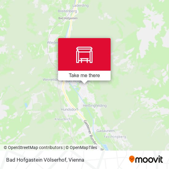 Bad Hofgastein Völserhof map