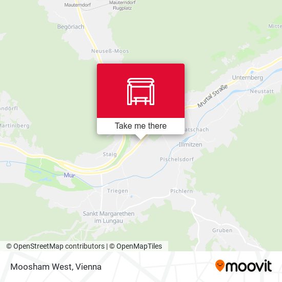 Moosham West map